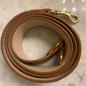 Cuyana pebbled leather purse strap reversible EUC